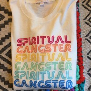 NWT! SPIRITUAL GANGSTER CREW NECK SAVASANA - LARGE